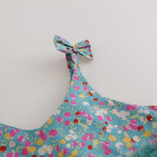 【马克珍妮 芦芙系列】夏装女童网纱吊带连衣裙220887 商品图4