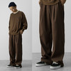 cryingcenter 经典醇厚巧克力直筒宽松休闲裤 商品缩略图1