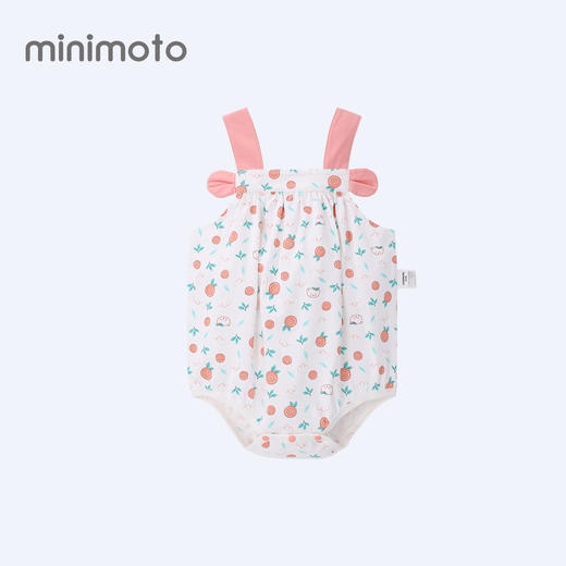 小米米童衣夏季新款女童连体衣女宝宝哈衣吊带护肚衣爬爬服夏季包屁衣MIM-YJ10516 商品图1