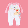 【柔软抗皱 舒适透气 可爱萌趣】春秋新款初生婴儿连体衣卡通纯棉哈衣幼儿宝宝护肚爬服 商品缩略图12
