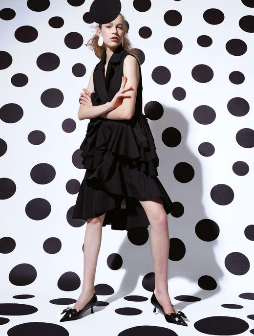 IUIU SECOND   2022春季新款甜美少女风蝴蝶结高跟鞋2022春季新款时装鞋商场同款U22AE17801 商品图7