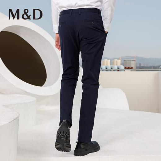 M＆D/名盾商务男士春夏新款微弹直筒休闲男裤百搭工装长裤 商品图3