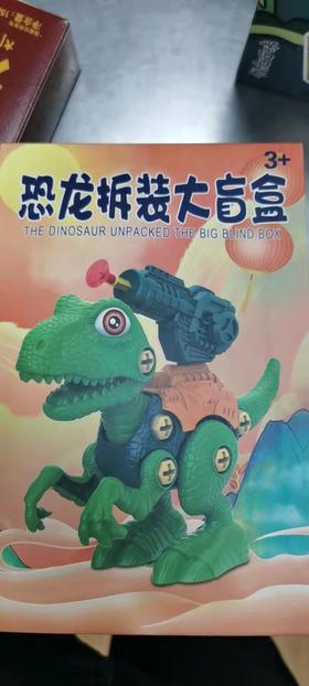 恐龙拆装大盲盒