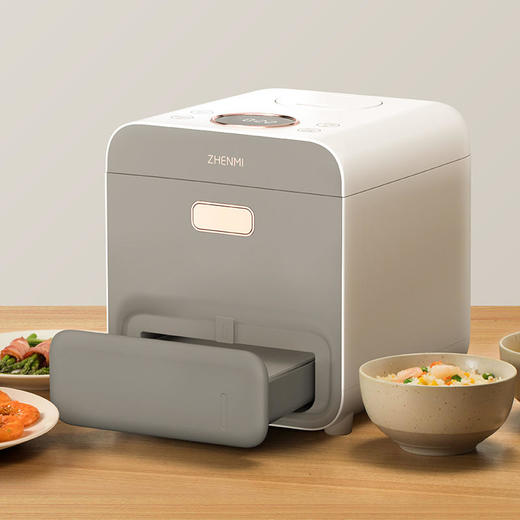 【众筹率达3766%】众筹破1500万的臻米低糖蒸汽养生电饭煲，米汤分离技术，降糖率44% 商品图4