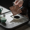 陶瓷乌金石茶盘家用轻奢简约沥水盘石头茶台功夫干泡茶托盘 沉香乌金石茶盘-浪花（二）K3c（英调） 商品缩略图4