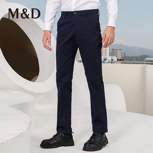M＆D/名盾商务男士春夏新款微弹直筒休闲男裤百搭工装长裤 商品图1