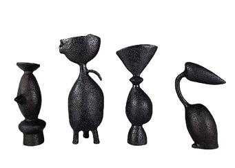 黑色组合摆件4件套 商品图0