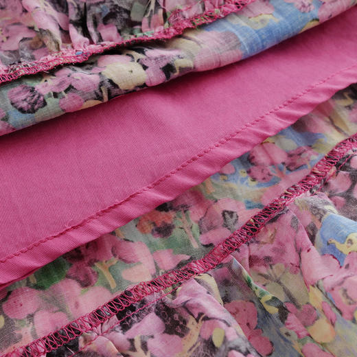 【打折】【中大童】【马克珍妮 芦芙】夏装新 女童棉真丝吊带裙220683 商品图4