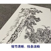 陈少梅竖幅工笔山水人物白描底稿-《高士图》-多种白描尺寸可选-CR17 商品缩略图4