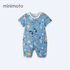 小米米童衣夏装新款男女童连体衣宝宝凉爽冰瓷棉爬服哈衣新生儿和尚服MIM-YJ11001 商品缩略图1