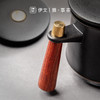陶瓷办公室会议杯描金茶水分离泡茶杯防烫带盖大容量家用喝水杯子 尚贤泡茶杯（黑）VN29 商品缩略图5