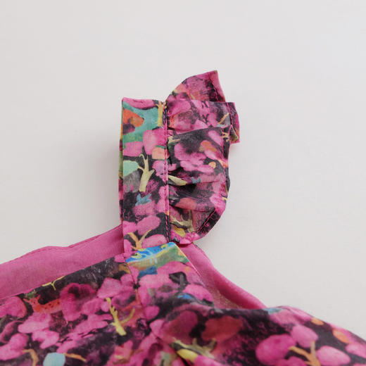 【打折】【中大童】【马克珍妮 芦芙】夏装新 女童棉真丝吊带裙220683 商品图2