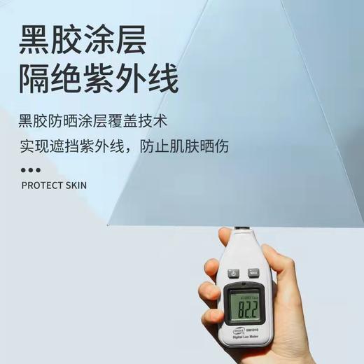 双龙骨旋转LED灯风暴晴雨伞 加大伞面 气质外观 多色可选 商品图6