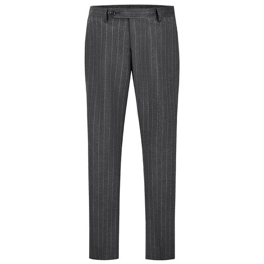 MD名盾TR弹力商务条纹西装裤春夏时尚男士修身正装薄款长裤 商品图4