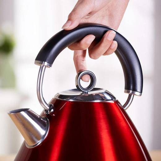 摩飞电热水壶 进口304不锈钢烧水壶MR7076A 1.5L电水壶 红色MR7076A 商品图6