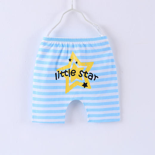 【纯棉PP裤 靓丽多色get潮穿搭】夏季新款婴幼儿纯棉汗布七分pp裤男宝女宝卡通潮版短裤 商品图1