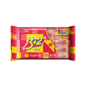 康师傅3+2苏打夹心饼干 香草巧克力 300g