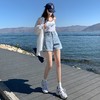 【HEY+JEANS】 2022夏季新款高腰显瘦牛仔裤 时尚热裤 牛仔裙 商品缩略图9