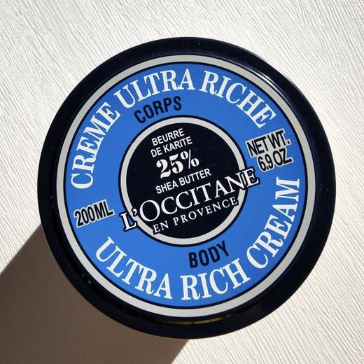 【中欧班列精选】法国欧舒丹乳木果身体乳200ml滋养润肤霜保湿圆罐滋润保湿  1bf 商品图1