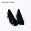 IUIU SECOND 春夏气质格调系列方头漆皮高跟鞋 商品缩略图3