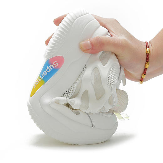 春夏季网鞋休闲透气网鞋女百搭小白鞋 AM2851 商品图3