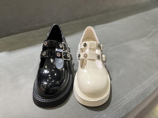 IUIU SECOND 2022春夏新款甜酷玛丽珍鞋帅气厚底单鞋 商品图1