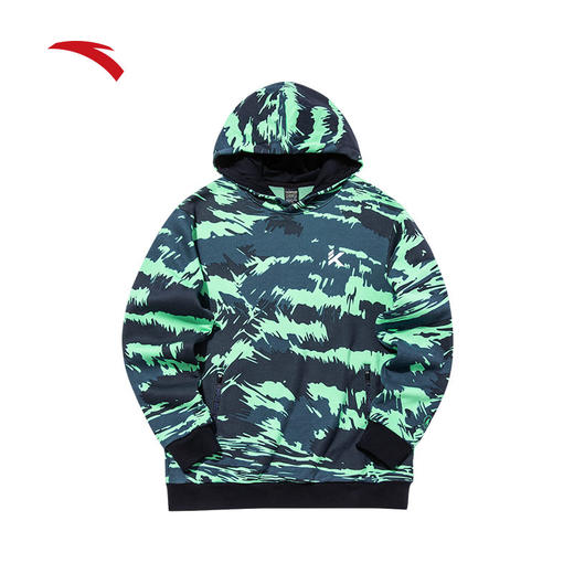 【KT】男士连帽卫衣加绒加厚保暖舒适百搭男款运动上衣套头衫男 商品图0