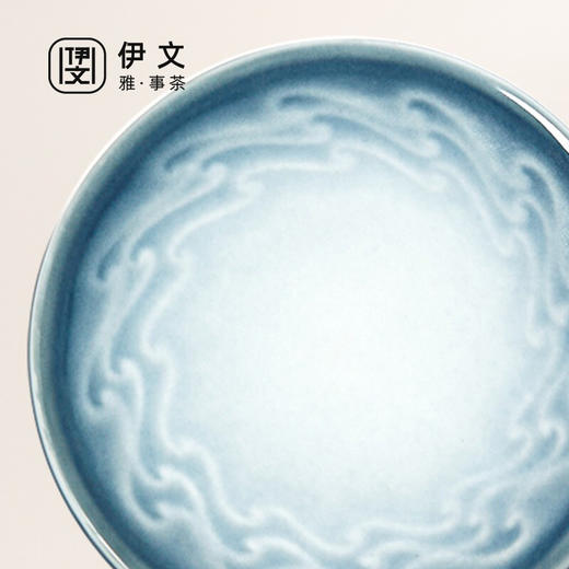 陶瓷茶杯茶水分离马克杯大容量过滤个人杯子办公室泡茶杯 伊-观沧海泡茶杯-青绿色【预售3月30日】 商品图8