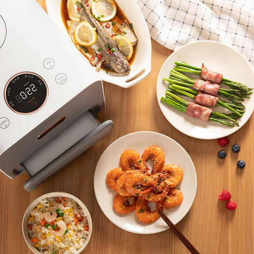 【众筹率达3766%】众筹破1500万的臻米低糖蒸汽养生电饭煲，米汤分离技术，降糖率44% 商品图6