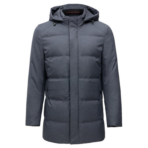 M＆D/名盾年冬季新品男士中长款白鸭绒羽绒服韩版立领外套男 商品图4