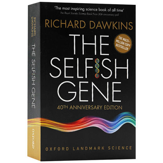自私的基因 英文原版 The Selfish Gene 40th Anniversary Edition 40周年纪念版课外兴趣科普读物 英文版书籍 理查德道金斯 商品图3