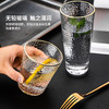 锤纹杯玻璃杯家用喝水茶杯大容量透明果汁饮料咖啡杯啤酒洋酒杯子 锤纹杯单只装（无金边活动款） 锤纹杯 商品缩略图4
