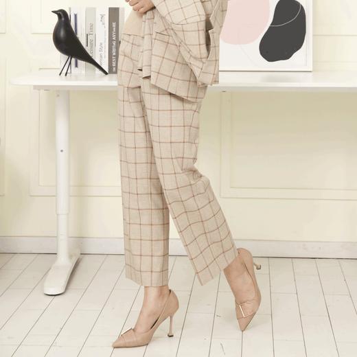 宗洋zongyang女装2022春季新品裤子格子裤百搭BCL4CK7838-76 商品图1