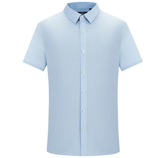 MD名盾DP免烫衬衫男春新款短袖商务休闲西服衬衣修身职业 商品图4