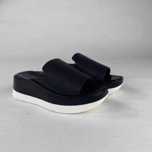 IUIU SECOND夏季夏季时尚增高牛皮凉拖鞋 商品图3