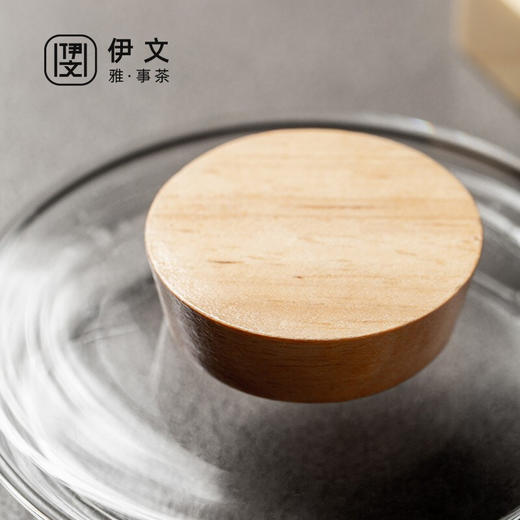 茶杯家用玻璃带盖过滤泡茶杯办公室男女喝茶杯子茶水分离杯 【推荐】心悦玻璃杯胡桃木杯柄（带胡桃木杯垫）K2d 商品图9
