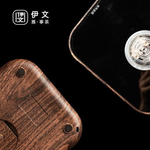 玻璃煮茶壶耐高温烧水煮茶器家用电陶炉煮茶炉泡茶 伊-【店长推荐】锦程玻璃煮茶壶-木纹W1h 商品图6