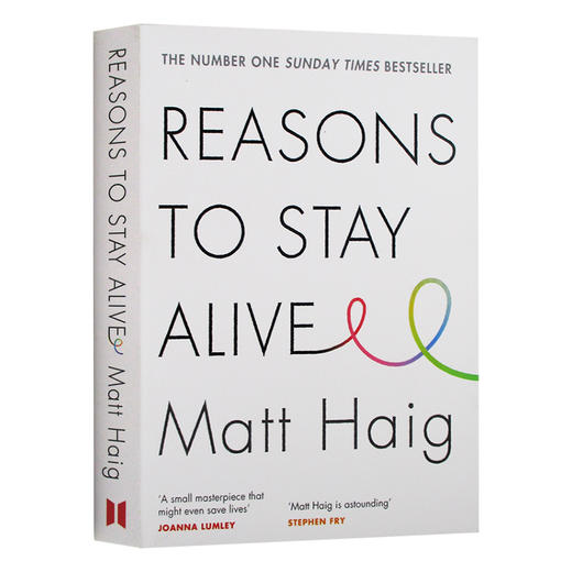 活下去的理由 英文原版 Reasons to Stay Alive 马特海格 Matt Haig 走出抑郁的生命之旅 英文版 进口原版英语心理学畅销书籍 商品图1