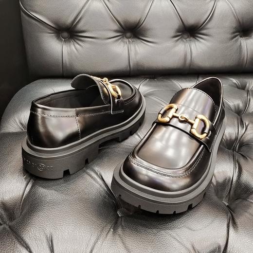 LFGJ 6144中性复古马鞍口齿轮底乐福鞋 商品图5