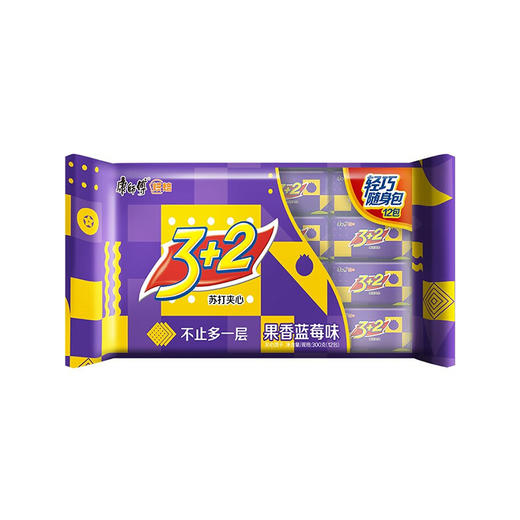 康师傅3+2 果香蓝莓味 300g 商品图0