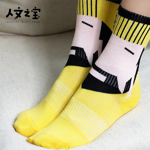 【人文之宝】刘备袜 商品图0