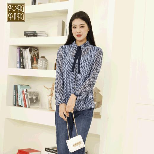 宗洋zongyang女装2022春季新品女士长袖百搭衬衫衬衣BCL3CS7823-48 商品图0