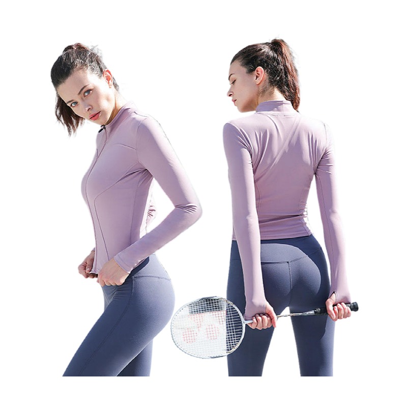 【显高显瘦套装】新款瑜伽服女外套长裤套装健身跑步紧身运动速干衣FDM000 	
WT20-001两件套