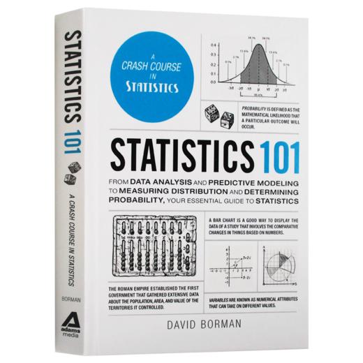 101系列 统计学 英文原版 Statistics 101 全英文版 进口英语书籍 商品图4