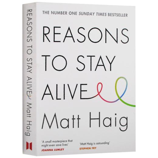 活下去的理由 英文原版 Reasons to Stay Alive 马特海格 Matt Haig 走出抑郁的生命之旅 英文版 进口原版英语心理学畅销书籍 商品图4