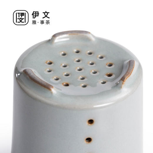 茶杯陶瓷马克杯带盖大容量过滤喝水杯办公室简约茶水分离杯子日式 贤客马杯（黑色带过滤)礼盒装G3h（昱调） 商品图8