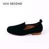 IUIU SECOND 春夏舒软深口单鞋羊皮绒面乐福鞋 商品缩略图10