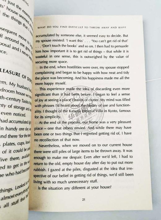 丢弃的艺术 英文原版 The Art of Discarding 人生与修养 英文版进口原版心理学书籍 Nagisa Tatsumi 商品图2