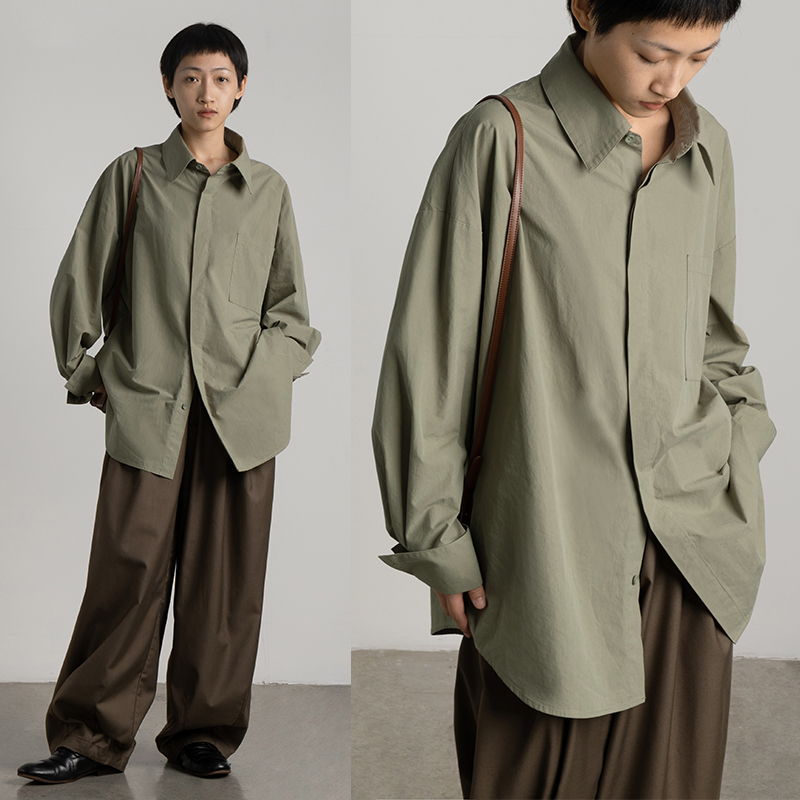 CryingCenter relax基本廓形衬衫