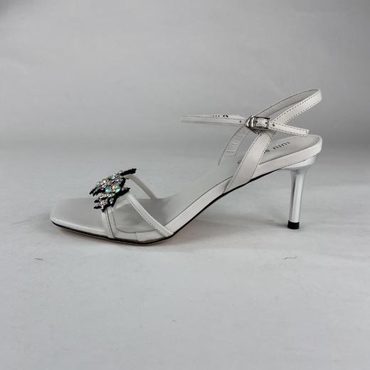 IUIU SECOND夏季时尚元素方头细跟凉鞋 商品图3